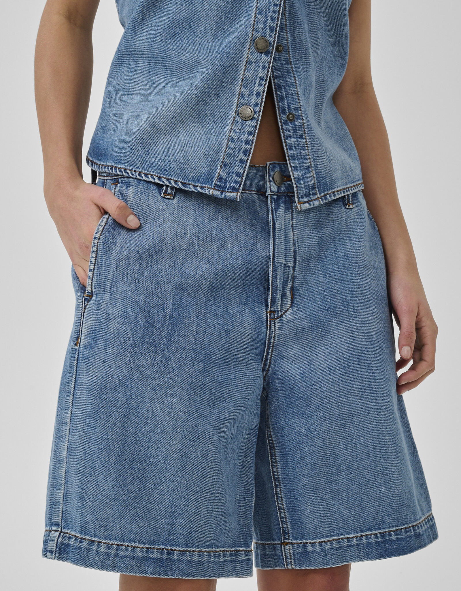 My Essential Wardrobe Kamma 171 Shorts Medium Clear Blue