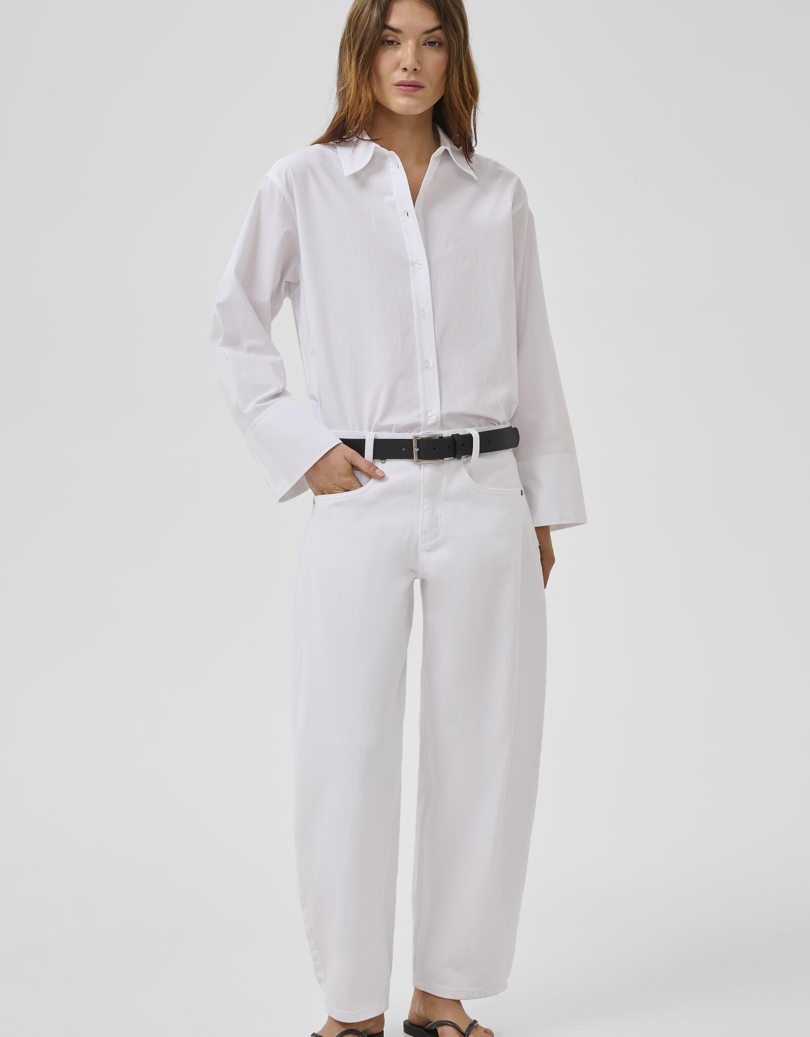My Essential Wardrobe Hottie 157 High Barrel Bright White L30