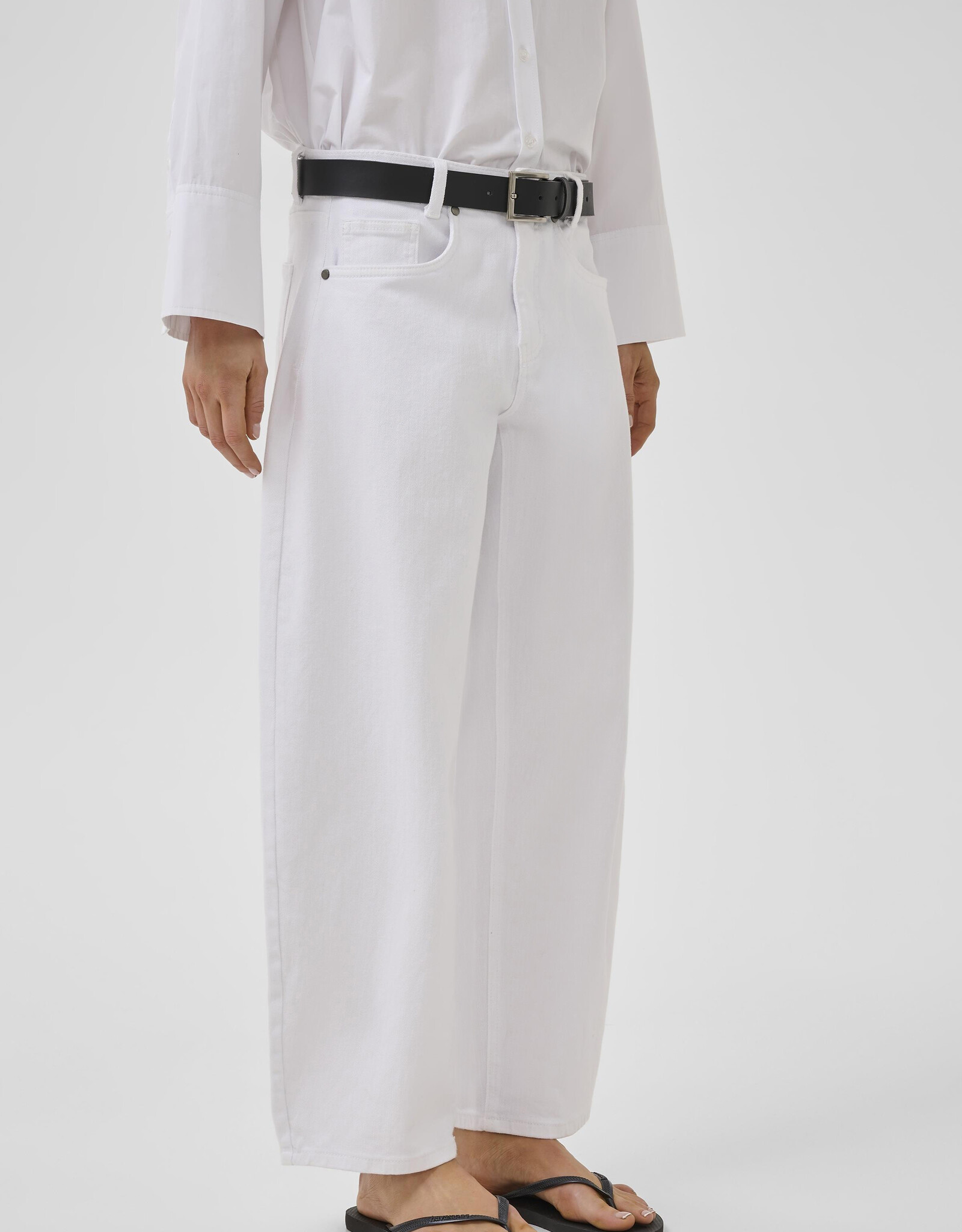 My Essential Wardrobe Hottie 157 High Barrel Bright White L30