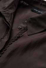 Cph Muse 207904 Molly Boxy 3D Lace Shirt Mulch