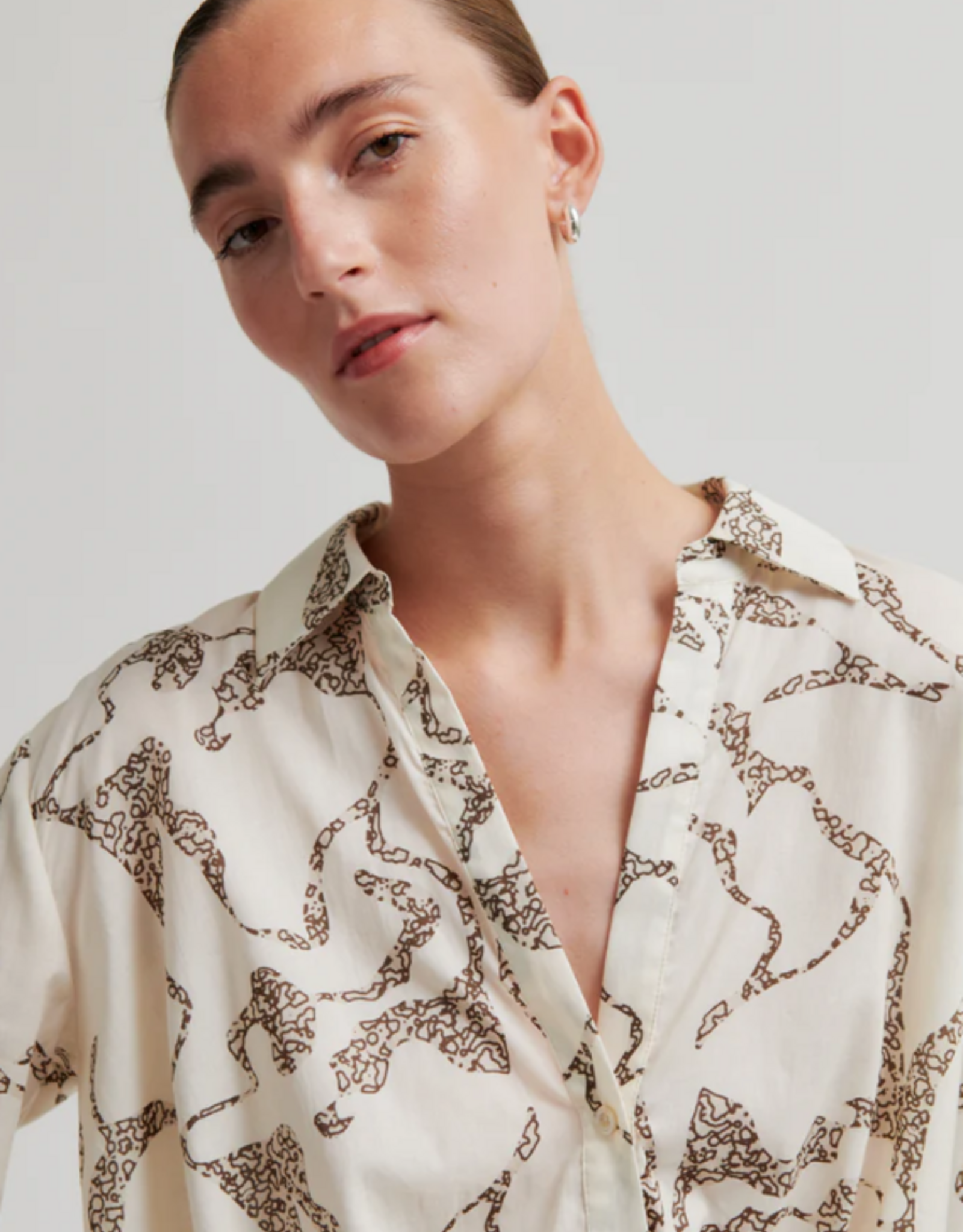 Second Female Soil Twist Shirt Eggnog