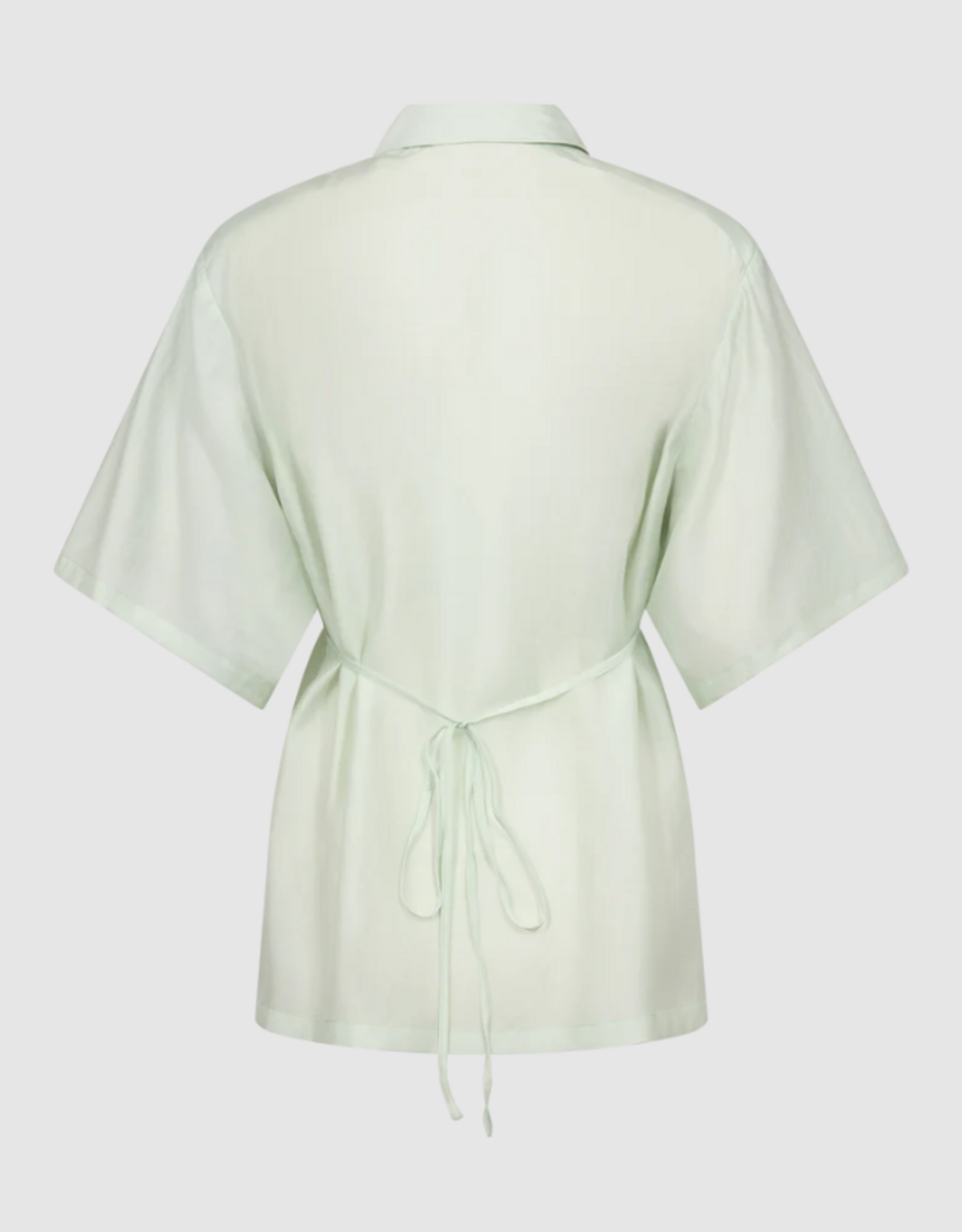 Cph Muse 207893 Molly String Effect Shirt Green Tint