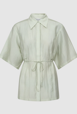 Cph Muse 207893 Molly String Effect Shirt Green Tint