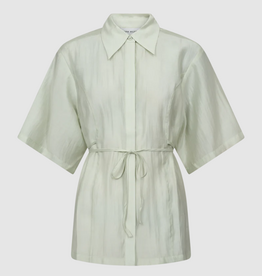 Cph Muse 207893 Molly String Effect Shirt Green Tint