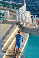 By Bar Hella Linen Dress Regatta Blue