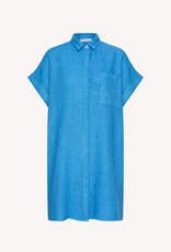 By Bar Hella Linen Dress Regatta Blue