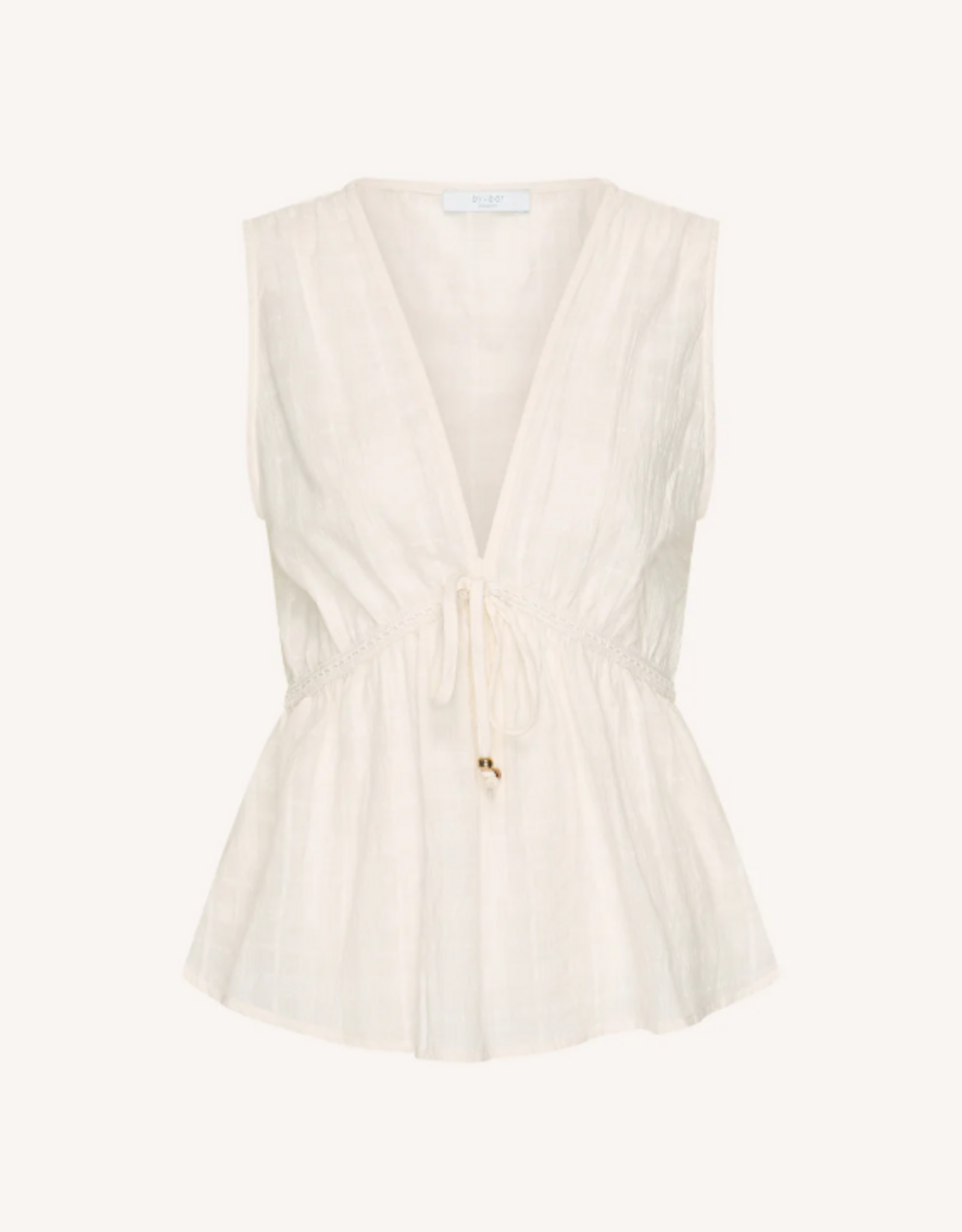 By Bar Meryl Dobby Top Cloud White