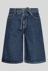 Moss Copenhagen Elide Ada Denim Shorts Dark Blue Wash