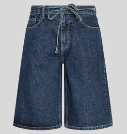 Moss Copenhagen Elide Ada Denim Shorts Dark Blue Wash