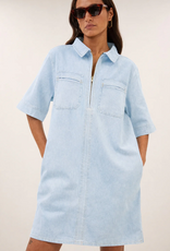 By Bar Philipe Bleached Denim Dress