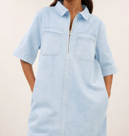 By Bar Philipe Bleached Denim Dress