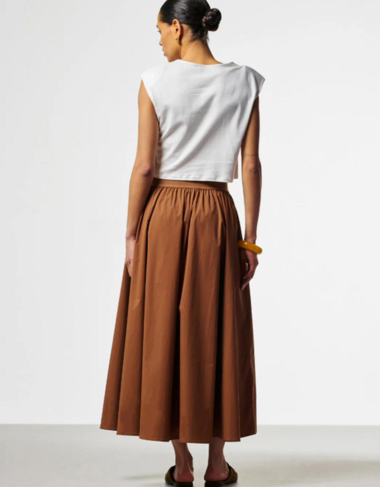 Aaiko Rixt Skirt Hazelnut