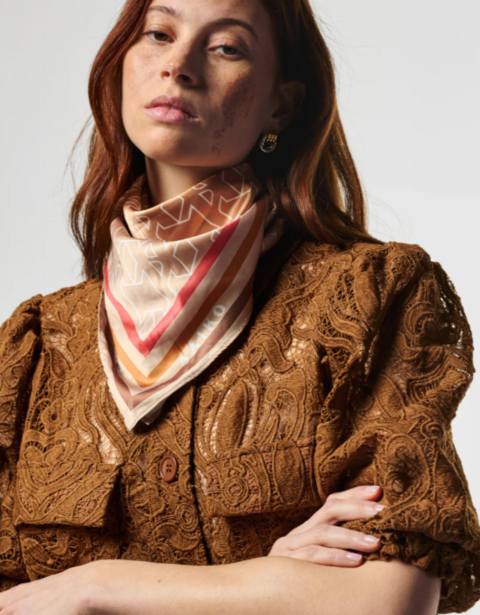 Aaiko Cozy Jacket Hazelnut