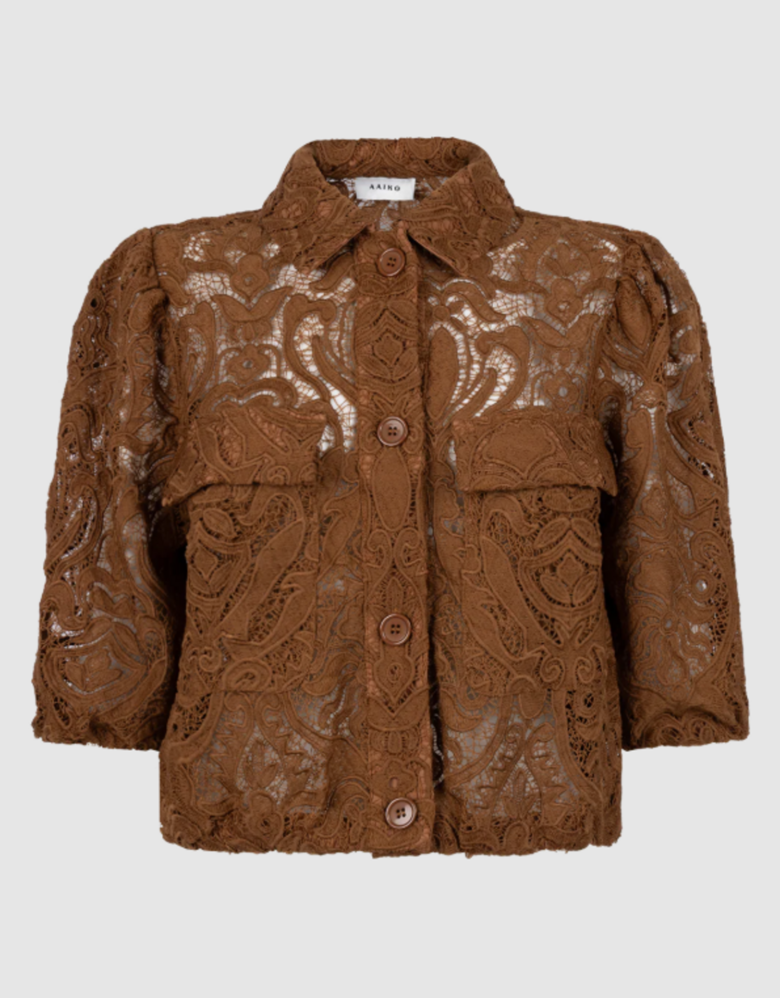 Aaiko Cozy Jacket Hazelnut