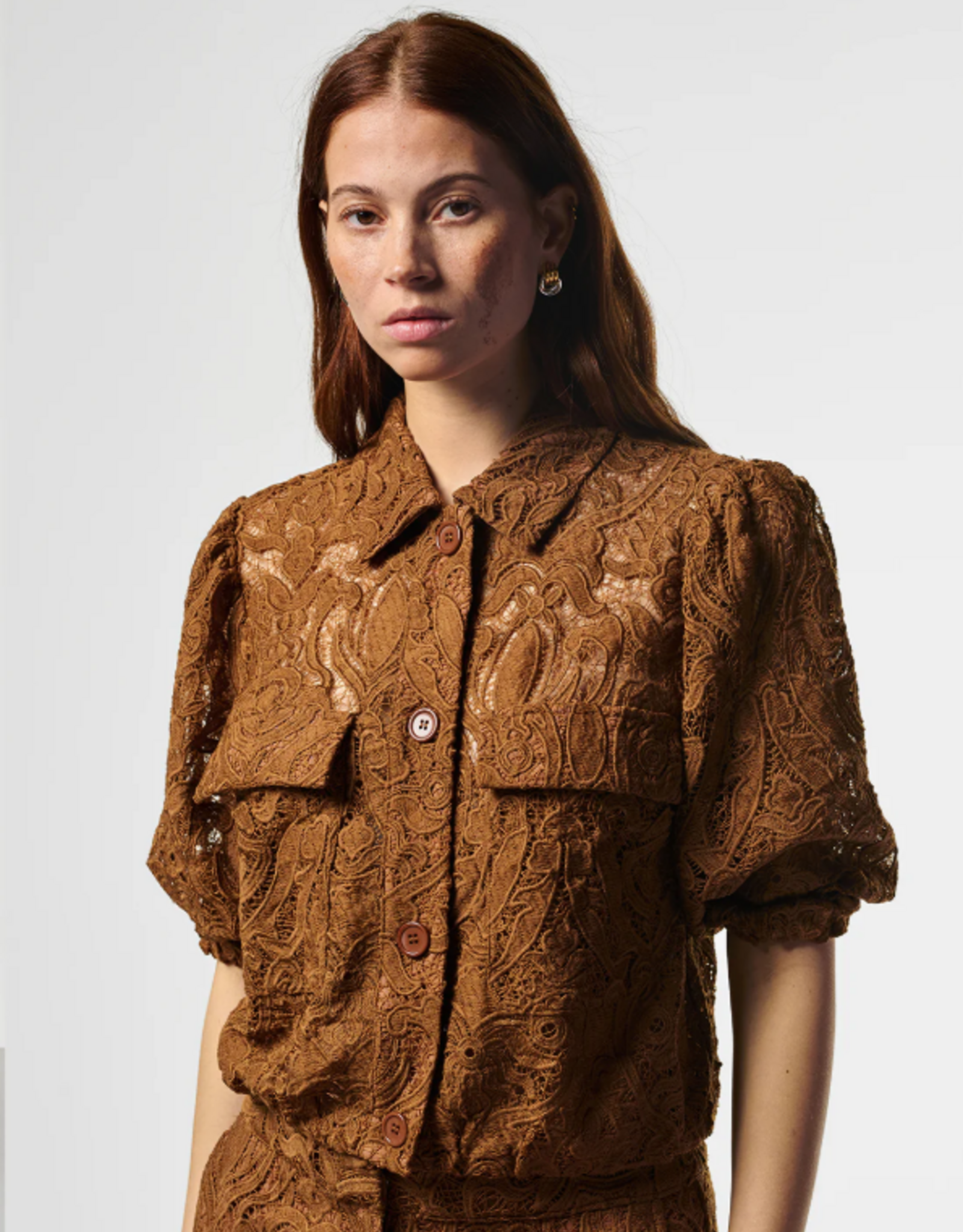 Aaiko Cozy Jacket Hazelnut