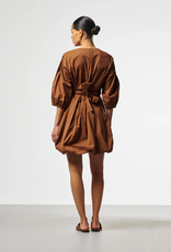 Aaiko Isolde Dress Hazelnut