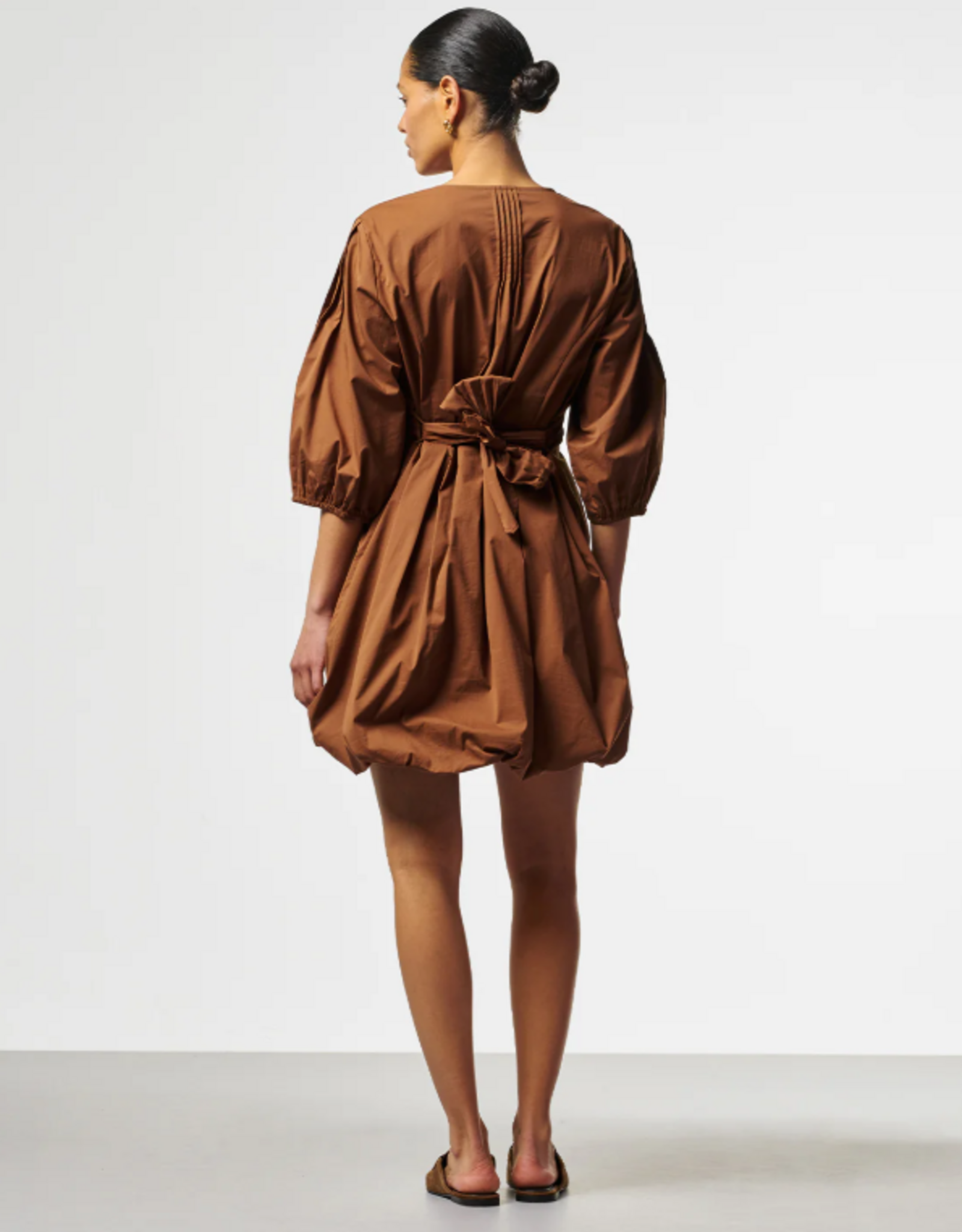 Aaiko Isolde Dress Hazelnut