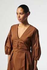 Aaiko Isolde Dress Hazelnut