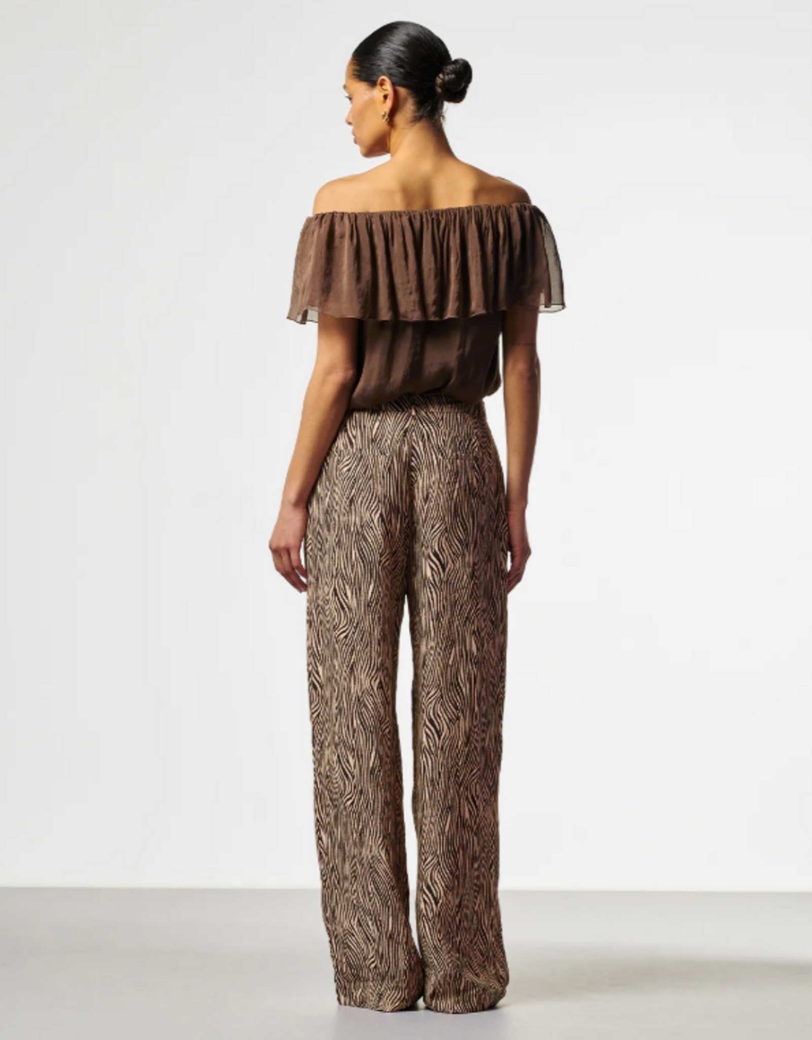 Aaiko Caprice Top Hazelnut