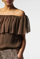 Aaiko Caprice Top Hazelnut