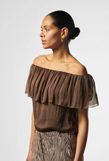 Aaiko Caprice Top Hazelnut