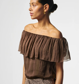 Aaiko Caprice Top Hazelnut