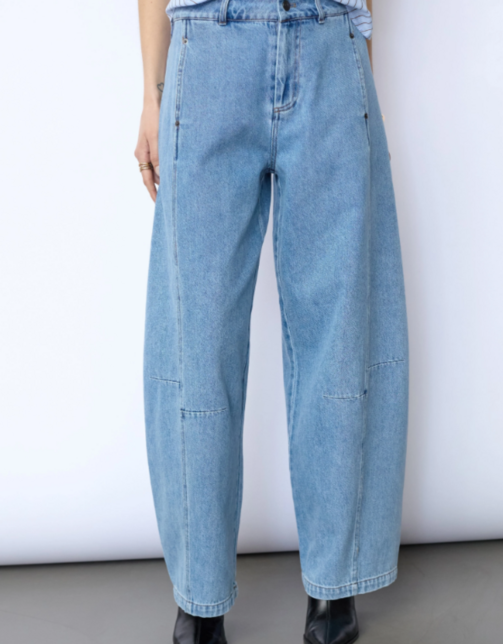 Co'Couture Asja LL Jeans Denim Blue