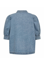 Co'Couture Asja Denim Blouse Blue