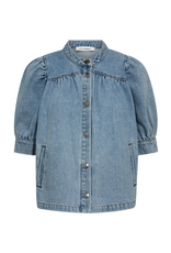 Co'Couture Asja Denim Blouse Blue
