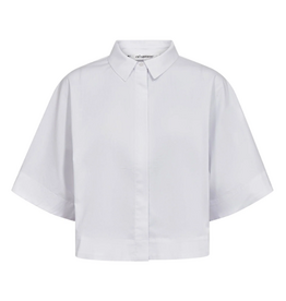 Co'Couture Elara SS Shirt White
