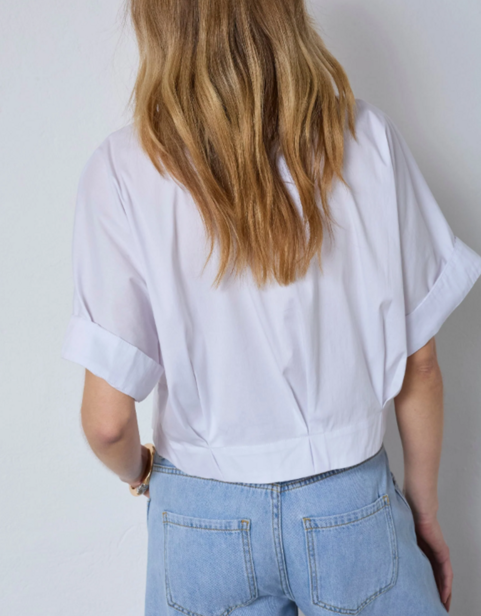 Co'Couture Elara SS Shirt White