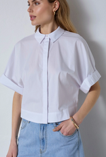 Co'Couture Elara SS Shirt White
