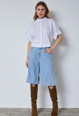 Co'Couture Sharon Bermuda Fade Denim