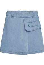 Co'Couture Tilly Pocket Skirt Fade Denim
