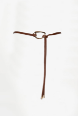 Dante 6 Faux Leather Buckle Belt Coconut Brown