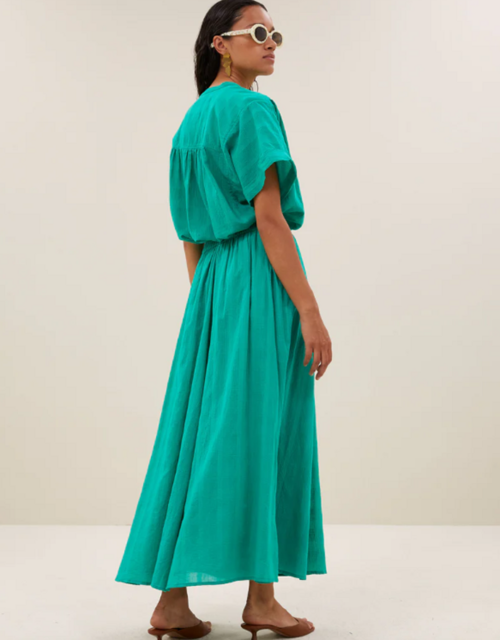 By Bar Ruby Dobby Skirt  Lucky Green