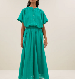 By Bar Ruby Dobby Skirt  Lucky Green