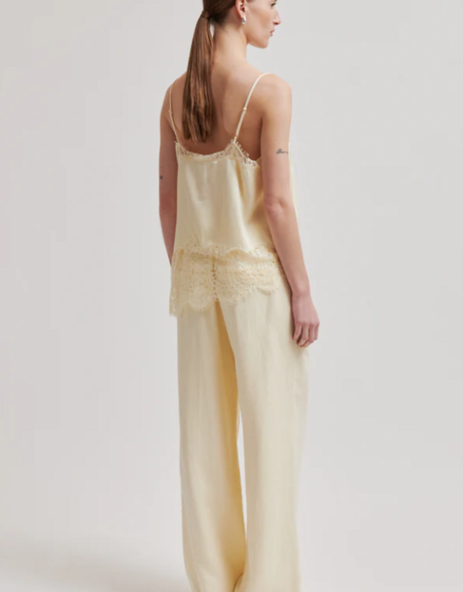 Second Female Wilina Strap Top Alabaster Gleam