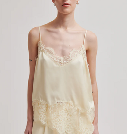 Second Female Wilina Strap Top Alabaster Gleam