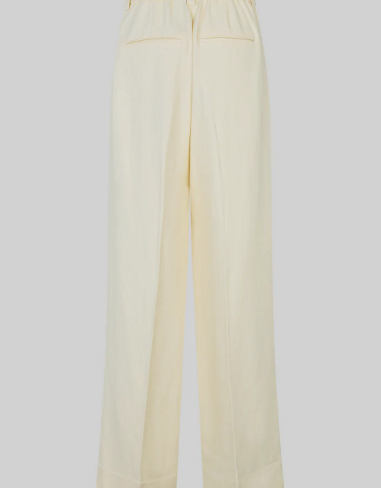 Second Female Lino Classic Trousers Alabaster Gleam