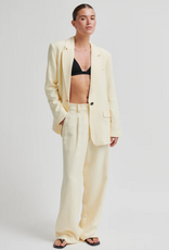 Second Female Lino Classic Trousers Alabaster Gleam