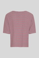 Moss Copenhagen Jana Tee STP Egret/Rhubarb