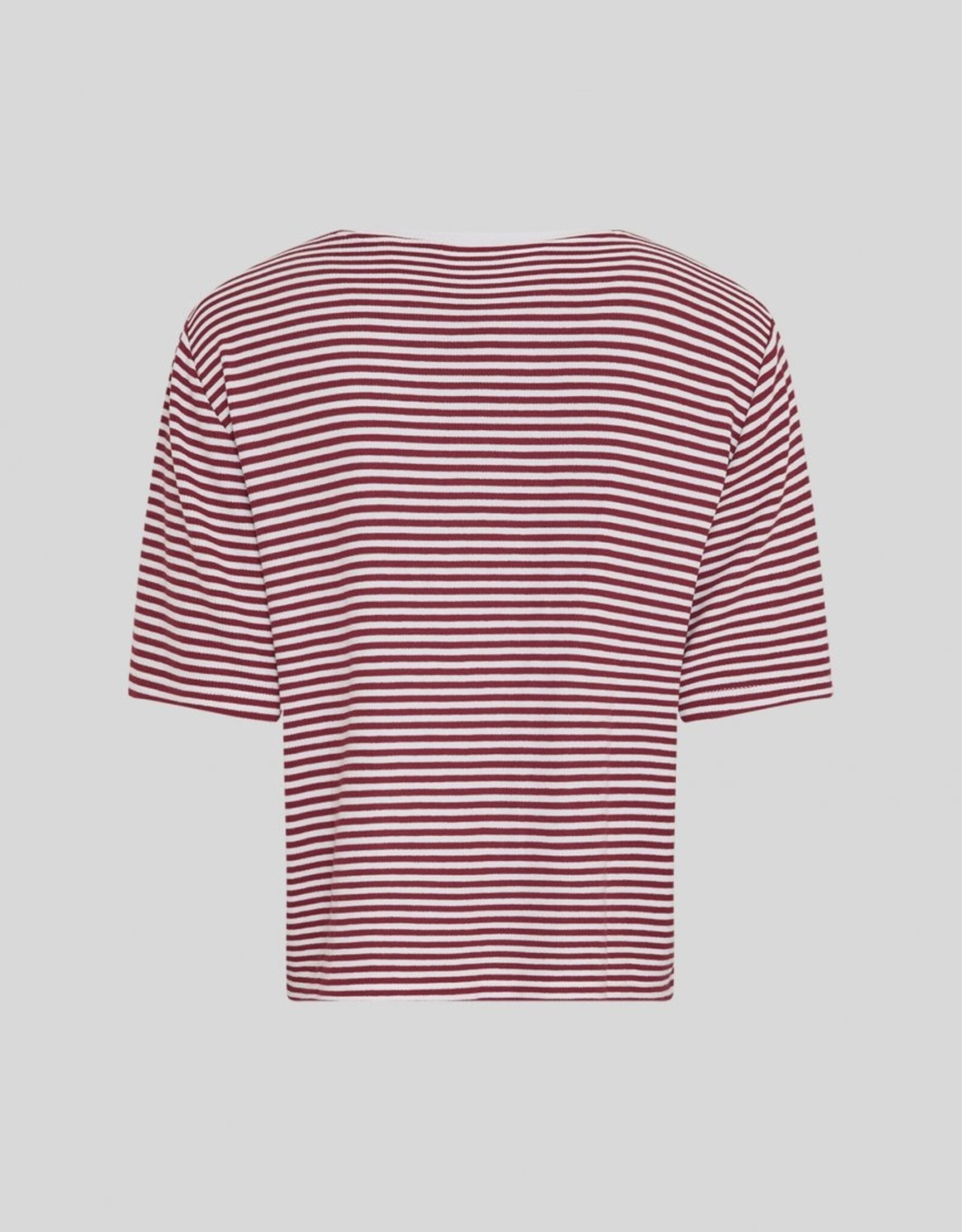 Moss Copenhagen Jana Tee STP Egret/Rhubarb