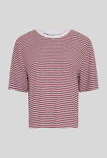Moss Copenhagen Jana Tee STP Egret/Rhubarb