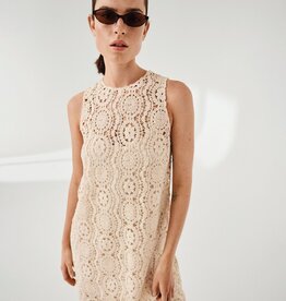 Moss Copenhagen Baxter SL Dress Bleached Sand