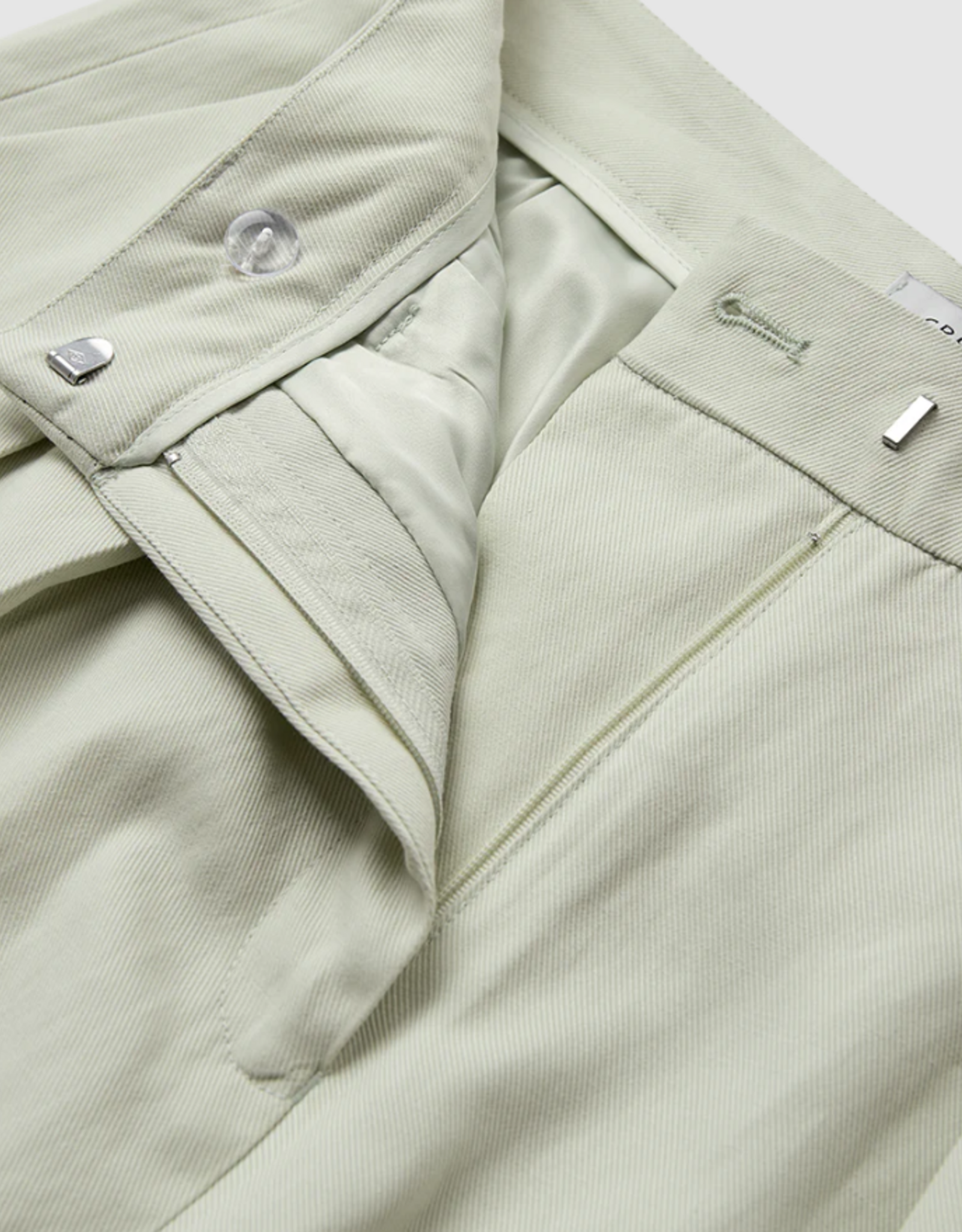 Cph Muse 207826 Ivanna HW Wide Leg Pants Green Tint