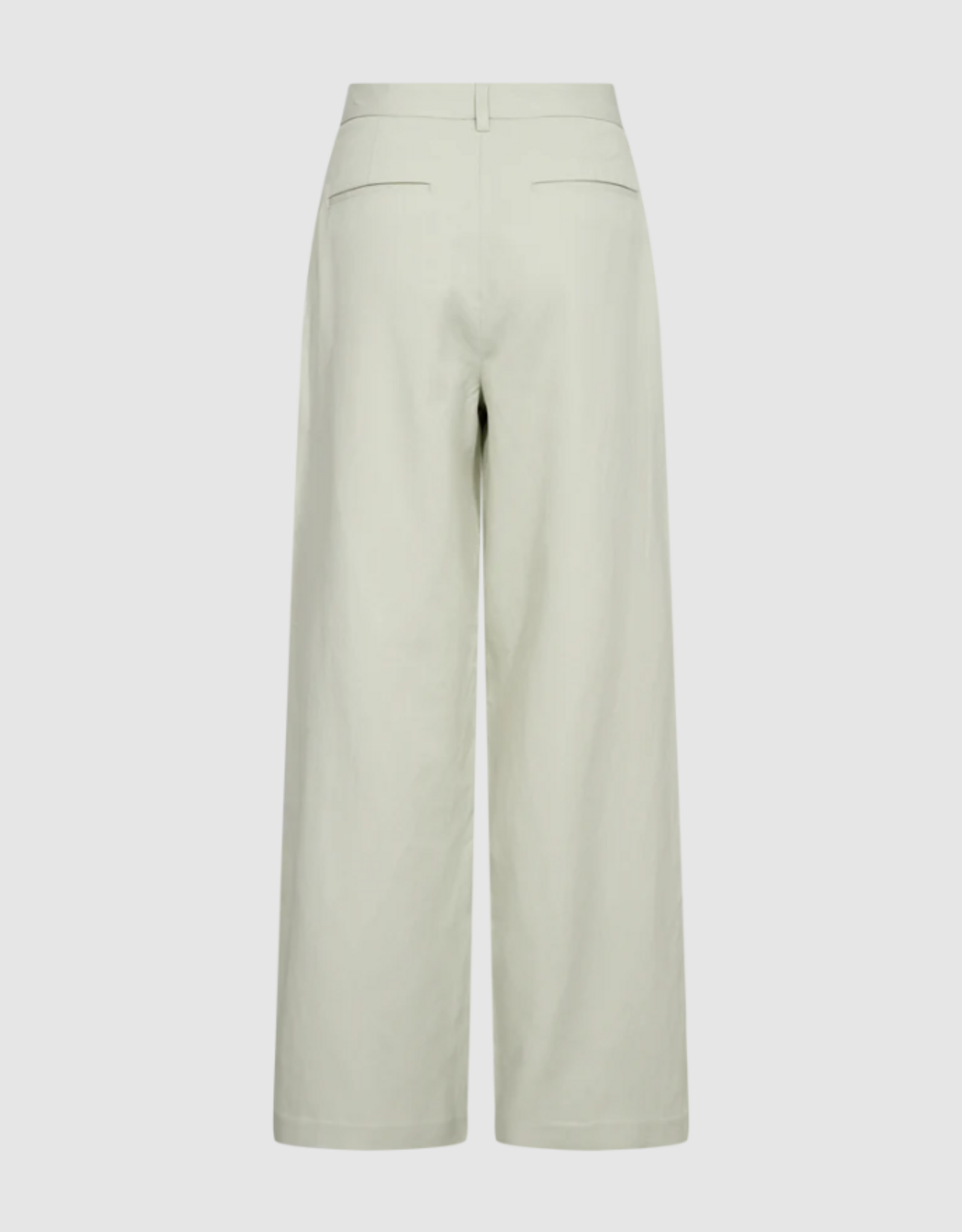 Cph Muse 207826 Ivanna HW Wide Leg Pants Green Tint