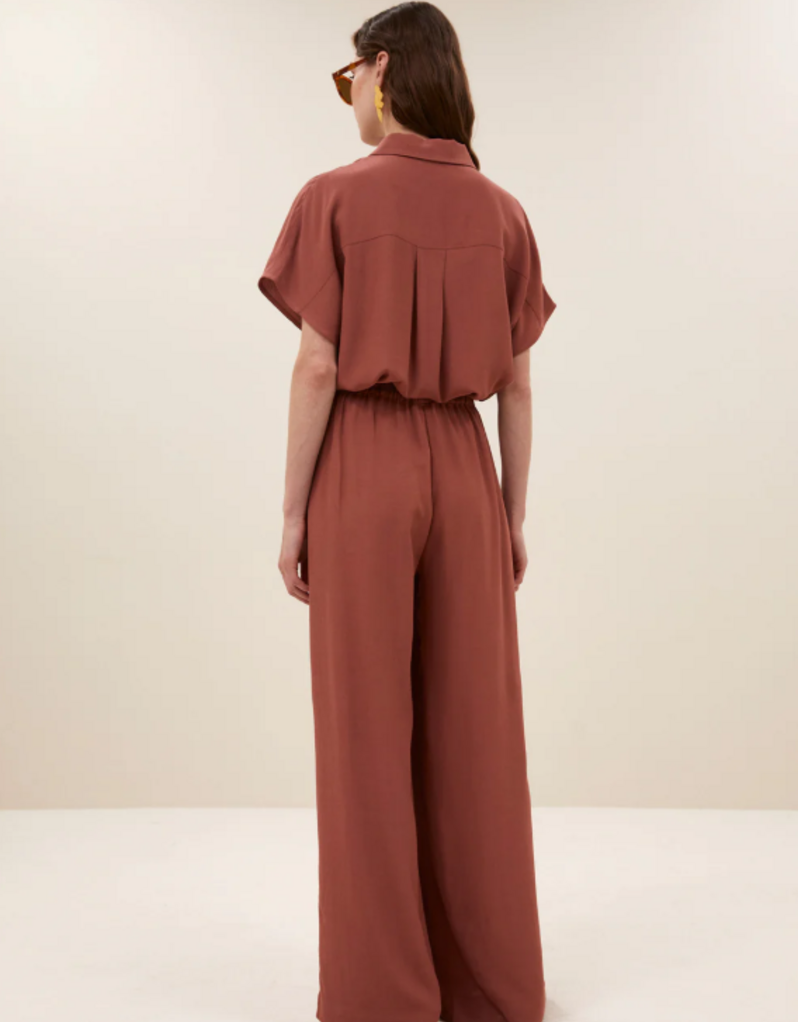 By Bar Benji Viscose Pants Rustic Sienna