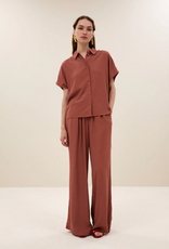 By Bar Barley Viscose Blouse Rustic Sienna