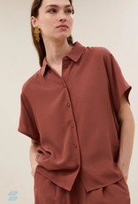 By Bar Barley Viscose Blouse Rustic Sienna